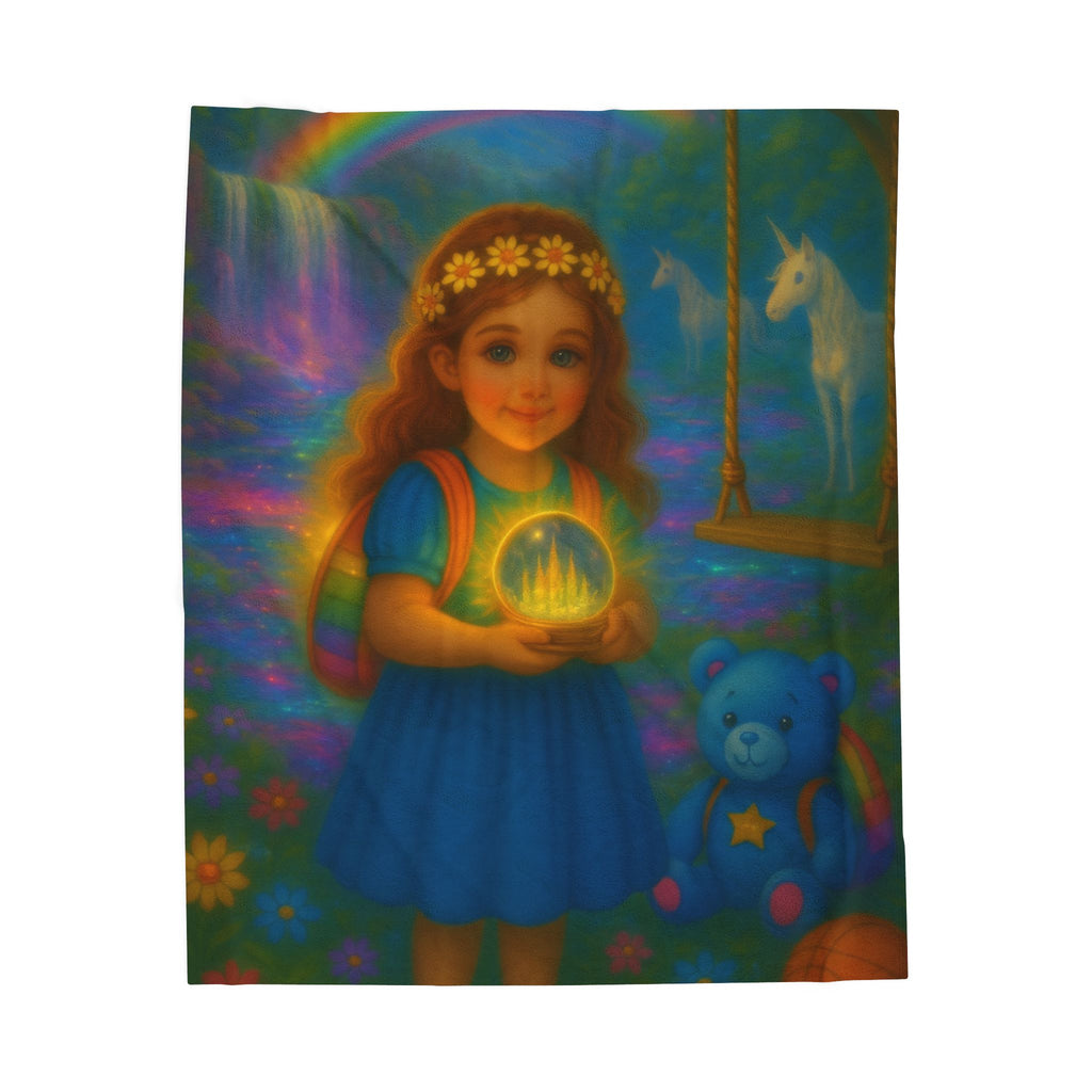 Storybook Velveteen Plush Blanket