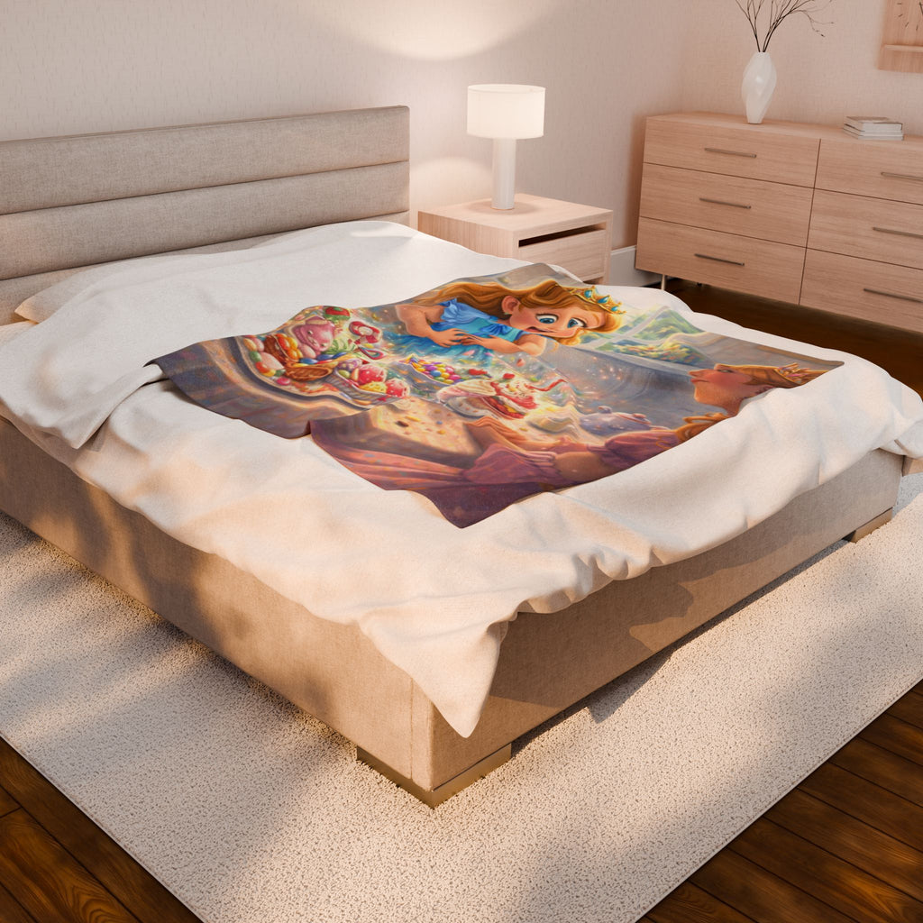 Storybook Velveteen Plush Blanket
