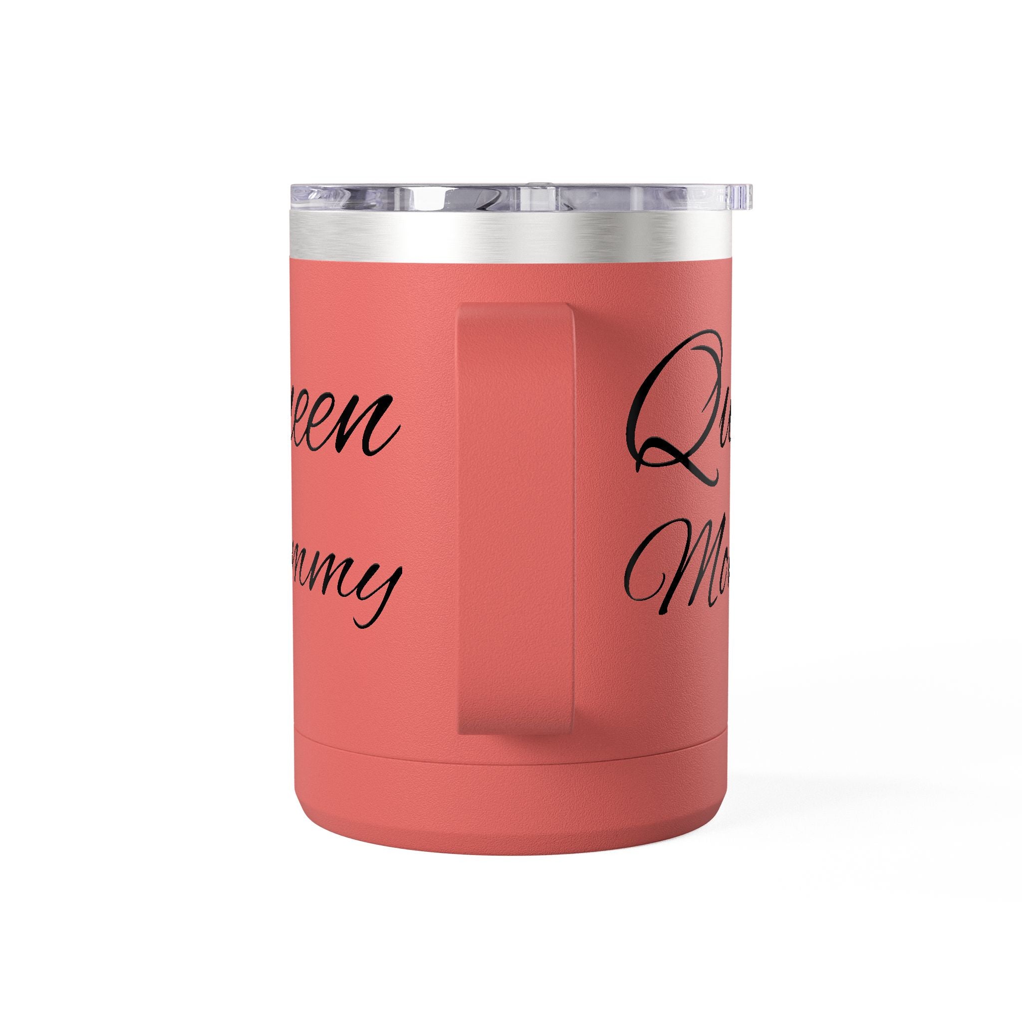 Storybook Queen Mommy 15oz Travel Mug - Insulated Coffee Tumbler for Moms
