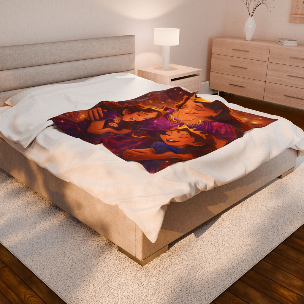 Storybook Velveteen Plush Blanket