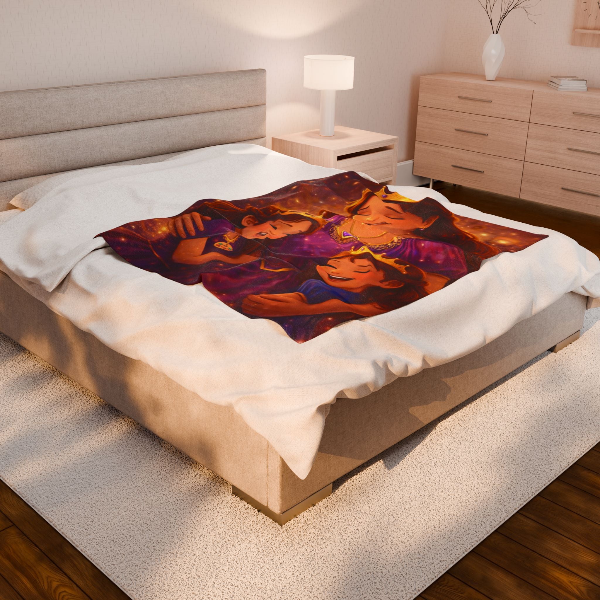 Storybook Velveteen Plush Blanket