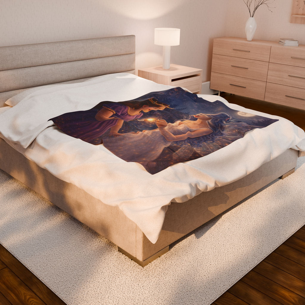 Storybook Velveteen Plush Blanket