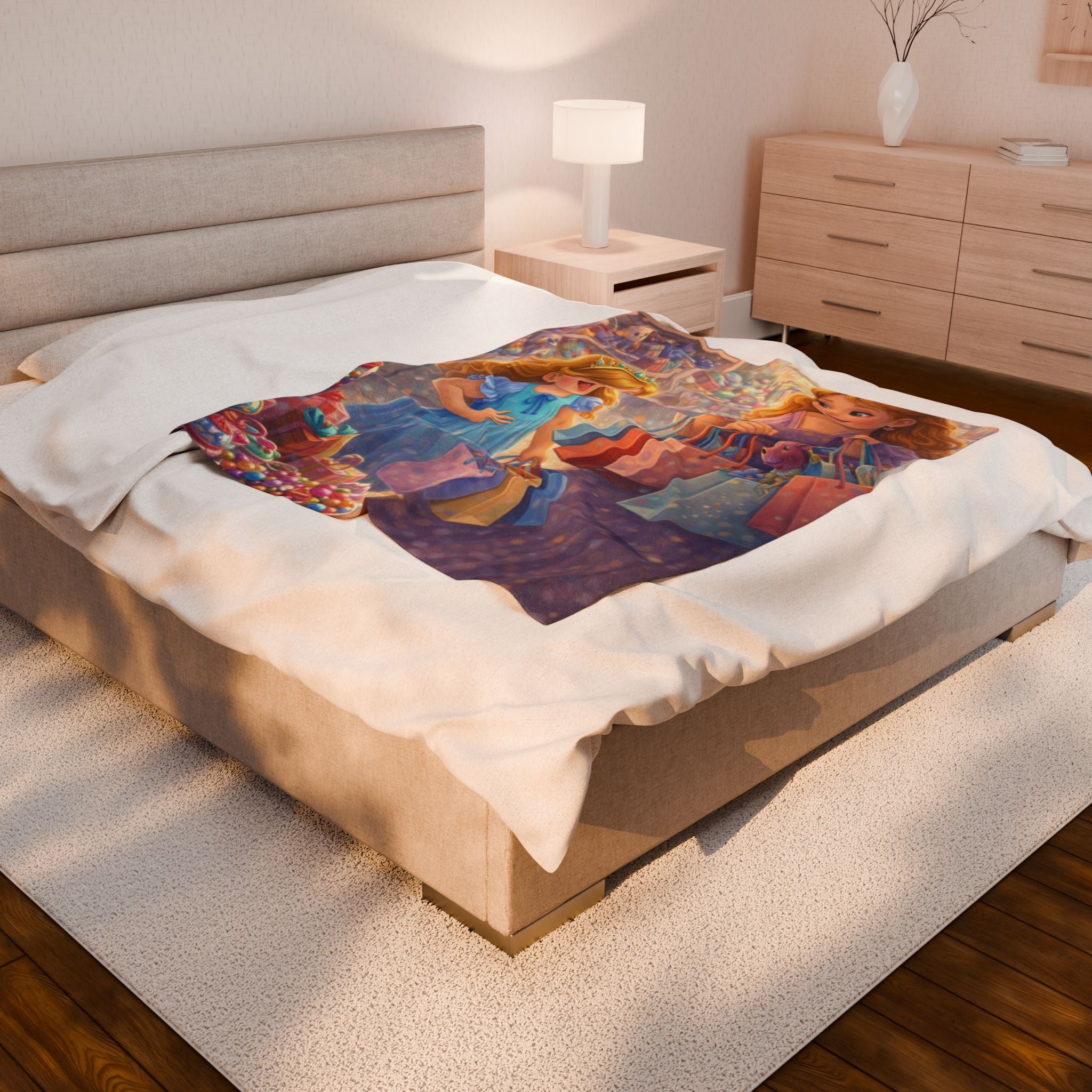 Storybook Velveteen Plush Blanket