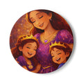 Storybook Ceramic  Art Coaster, single illustrated Coaster