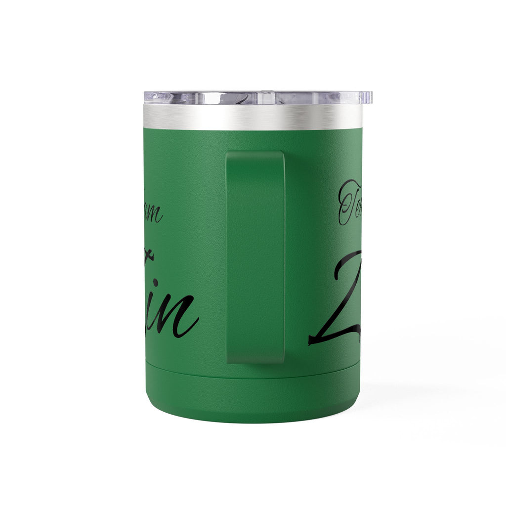 Team Zin 15oz Travel Mug – Insulated Coffee Tumbler