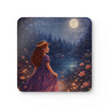 Storybook Corkwood Coaster Set of 4 Coordinated Illustrations