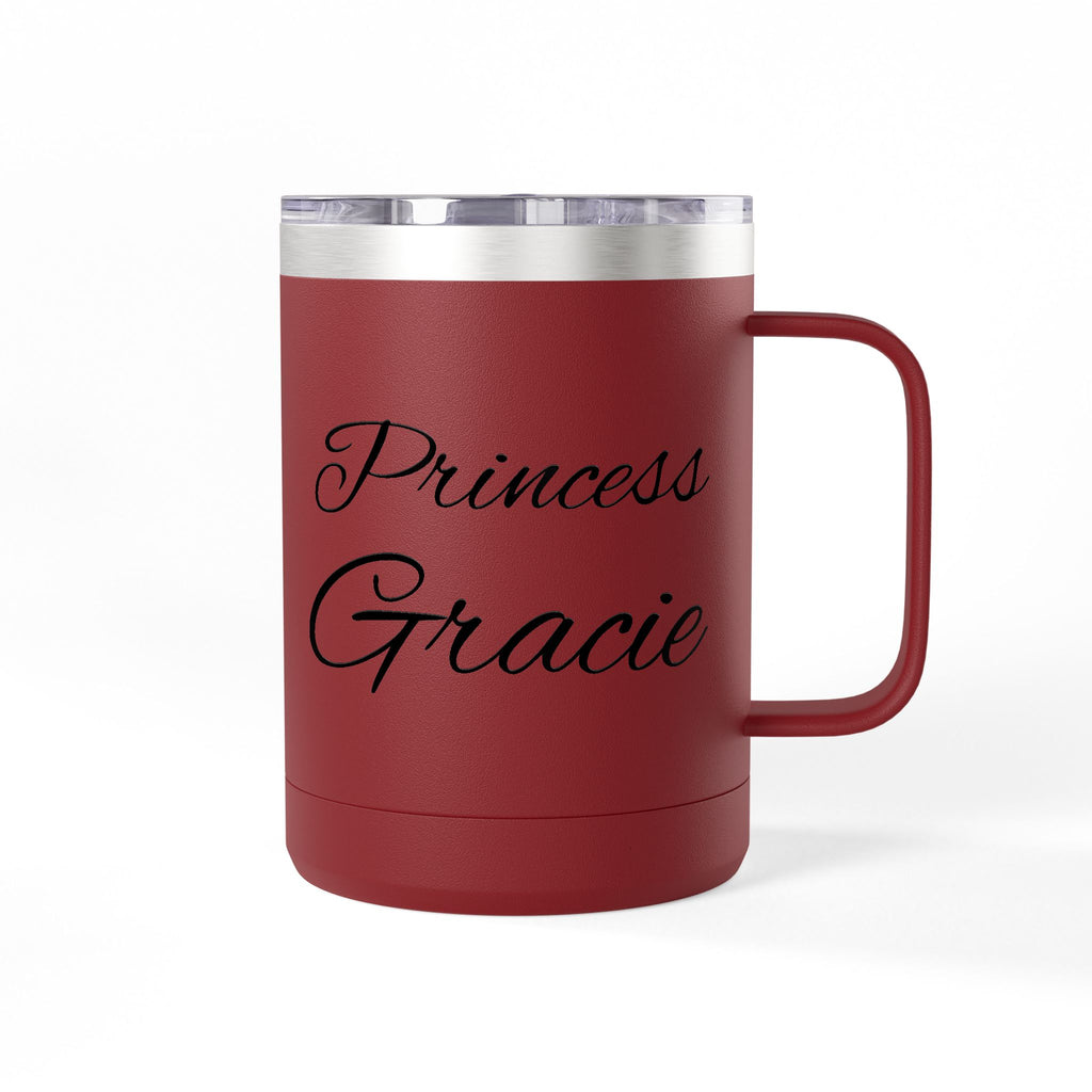 Storybook  'Princess Gracie' 15oz Insulated Coffee Tumbler Mug