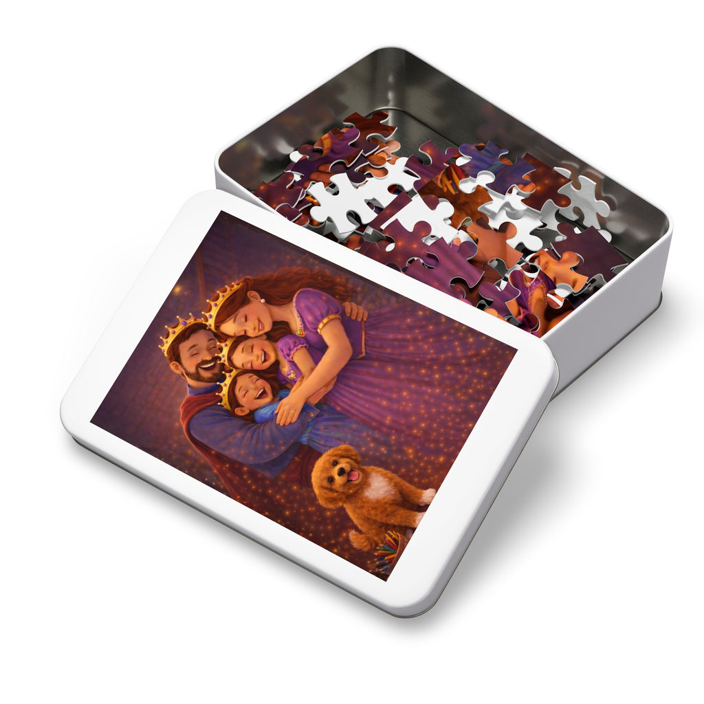 Storybook Keepsake Puzzle with Tin