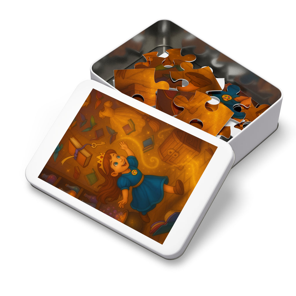 Storybook Keepsake Puzzle with Tin