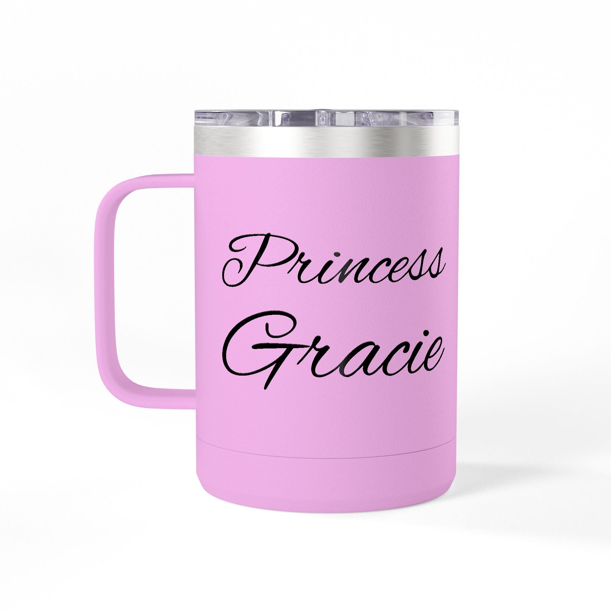 Storybook  'Princess Gracie' 15oz Insulated Coffee Tumbler Mug