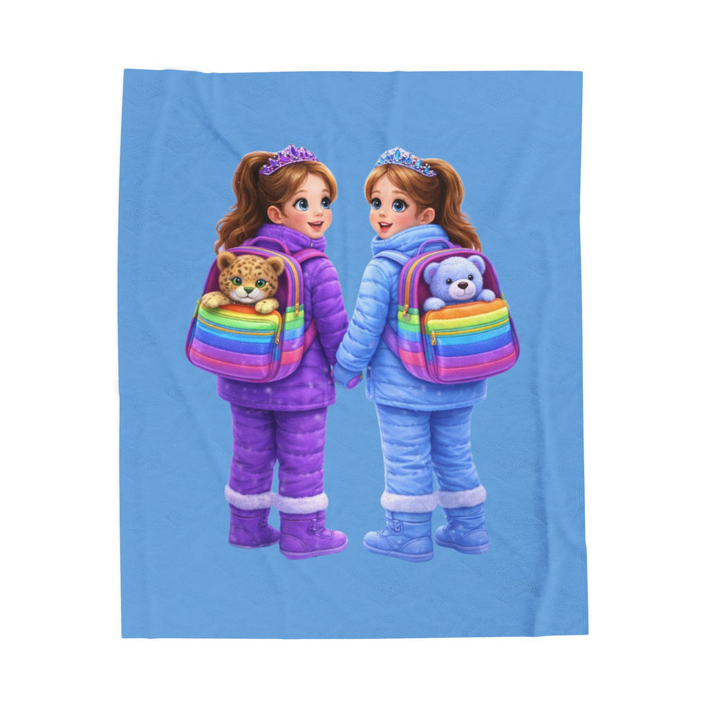 Storybook Velveteen Plush Blanket