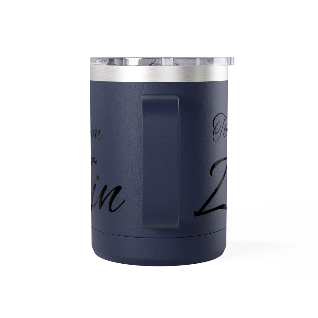 Team Zin 15oz Travel Mug – Insulated Coffee Tumbler