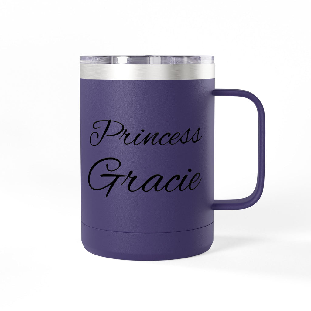 Storybook  'Princess Gracie' 15oz Insulated Coffee Tumbler Mug