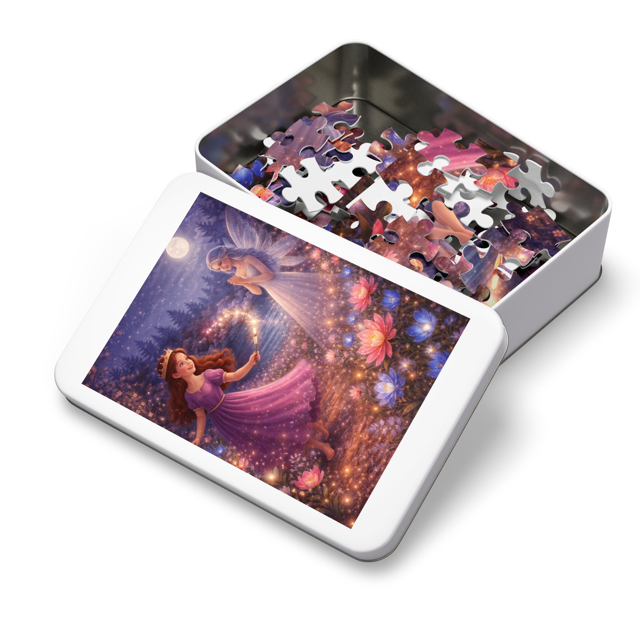 Storybook Keepsake Puzzle with Tin