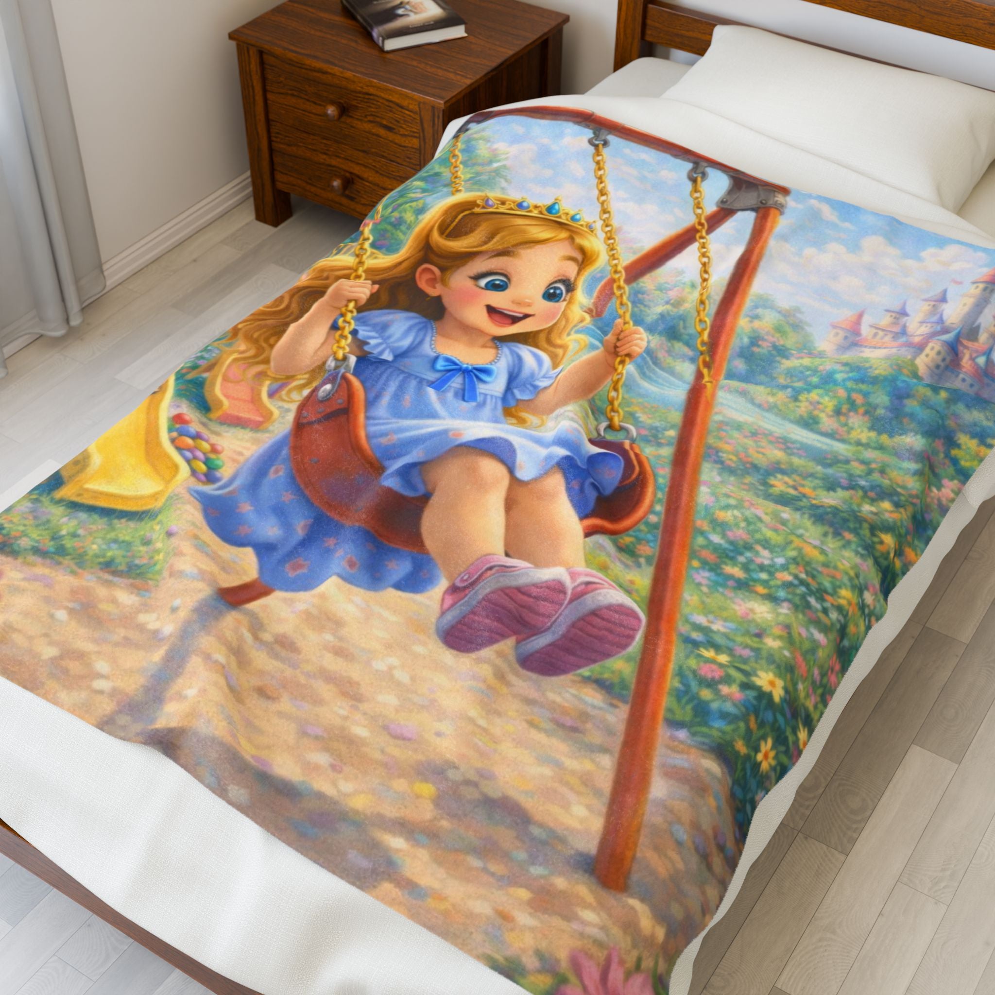 Storybook Velveteen Plush Blanket