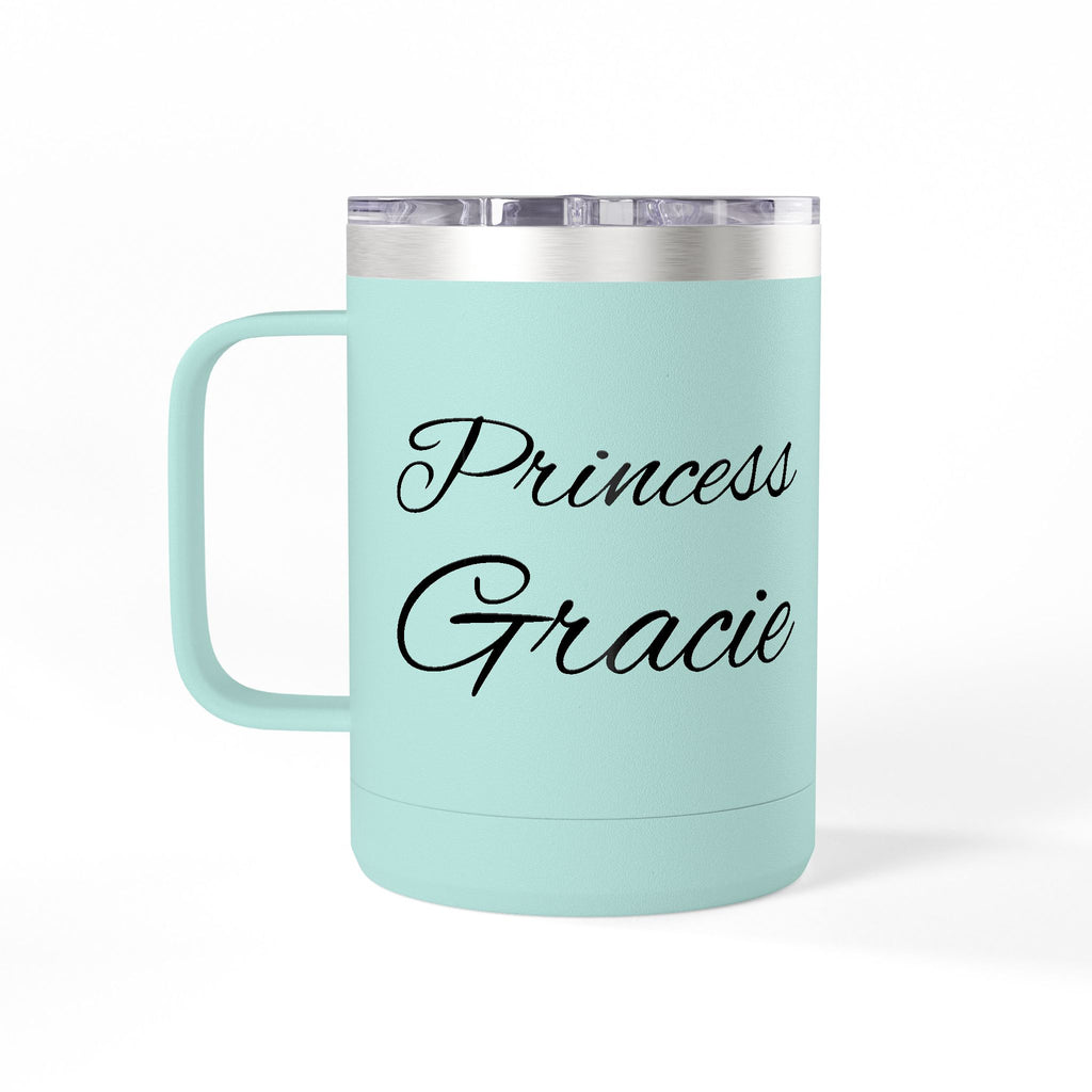 Storybook  'Princess Gracie' 15oz Insulated Coffee Tumbler Mug