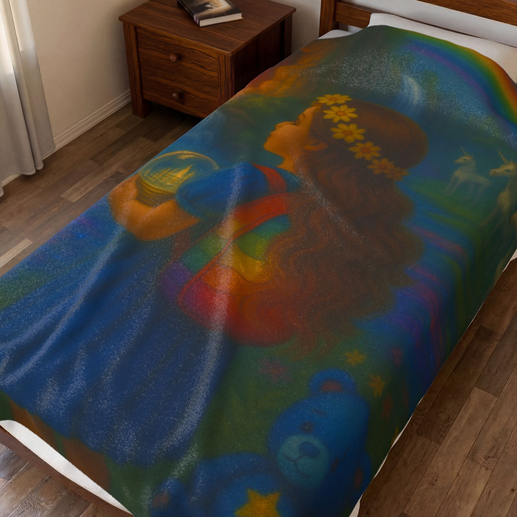 Storybook Velveteen Plush Blanket