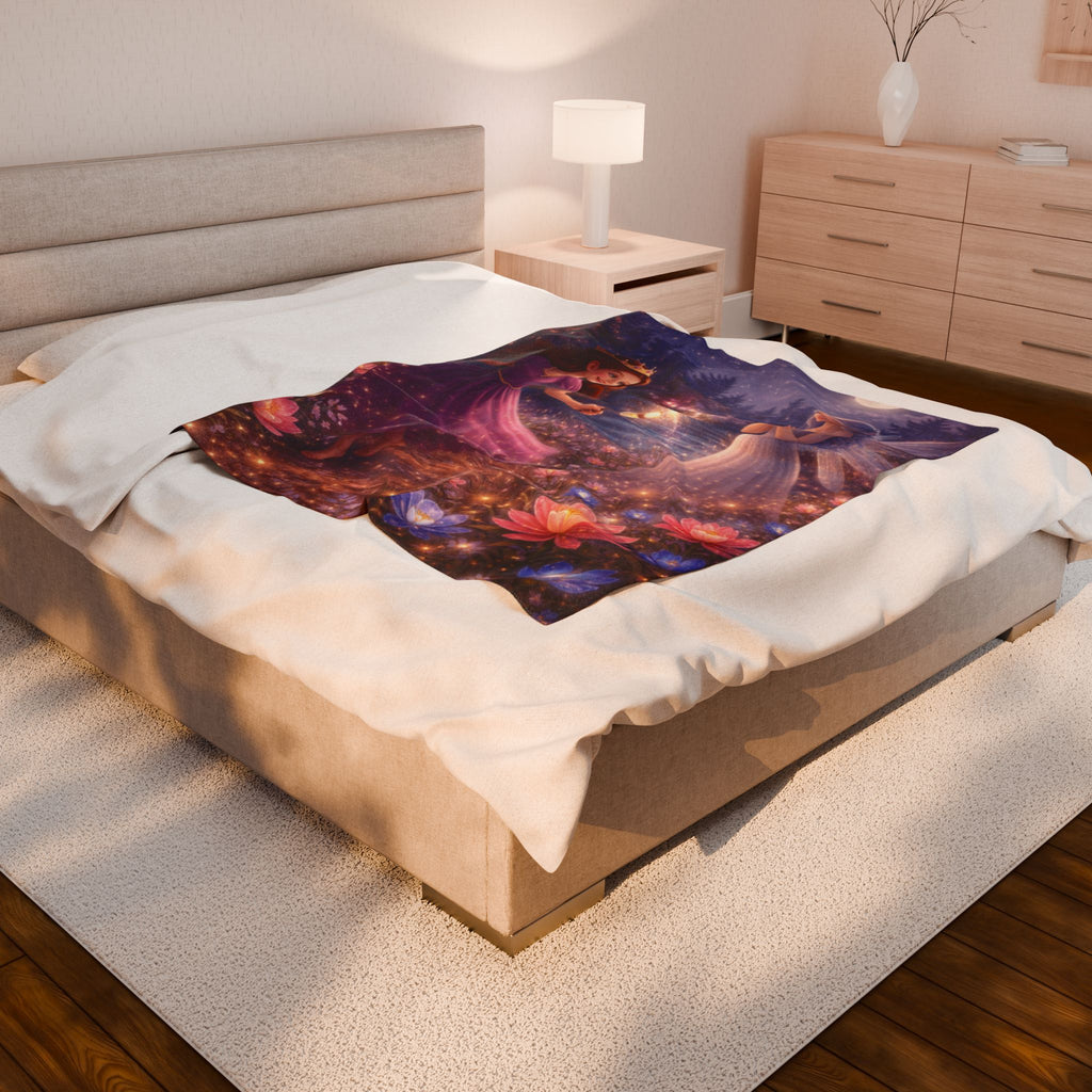 Storybook Velveteen Plush Blanket