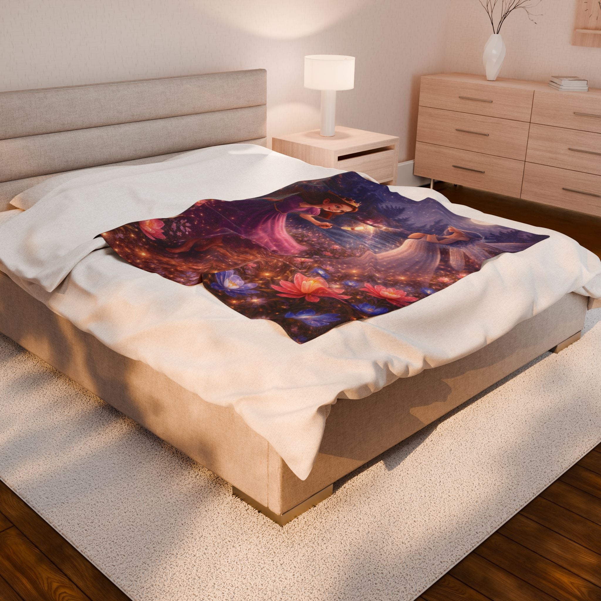 Storybook Velveteen Plush Blanket