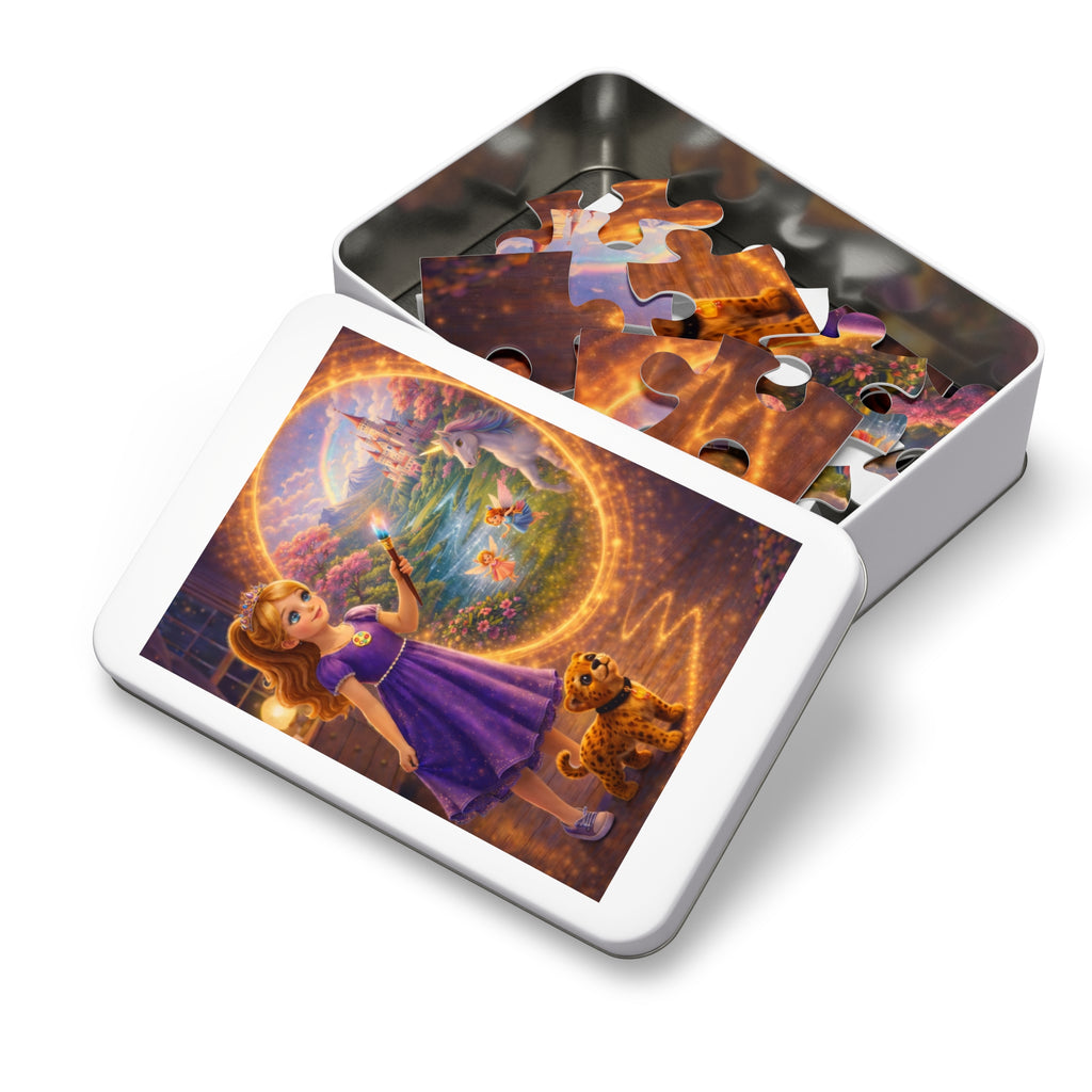 Storybook Keepsake Puzzle with Tin