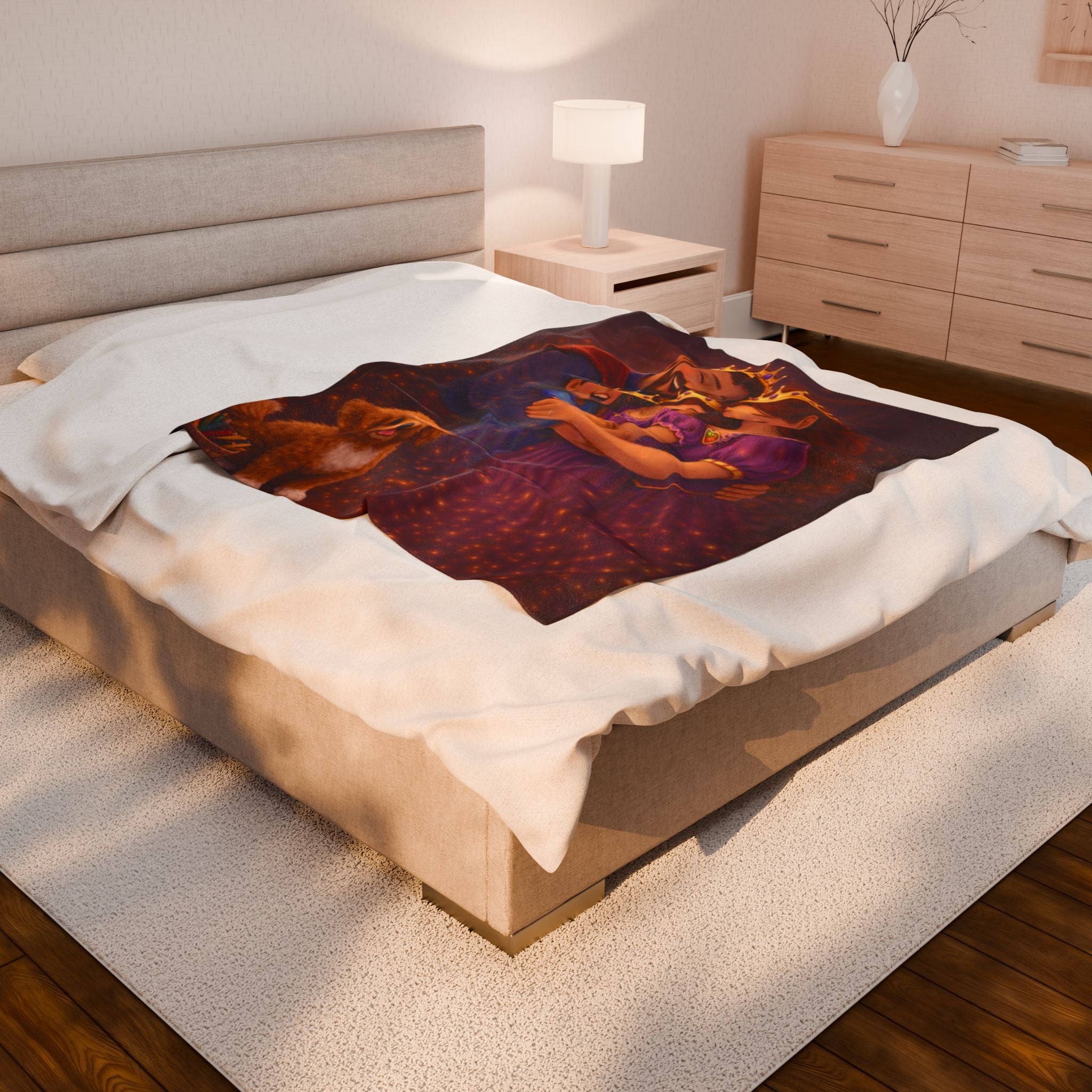 Storybook Velveteen Plush Blanket