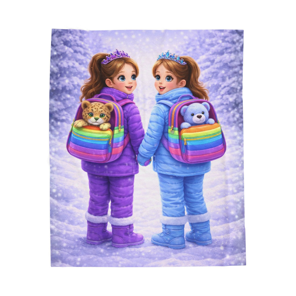 Storybook Velveteen Plush Blanket