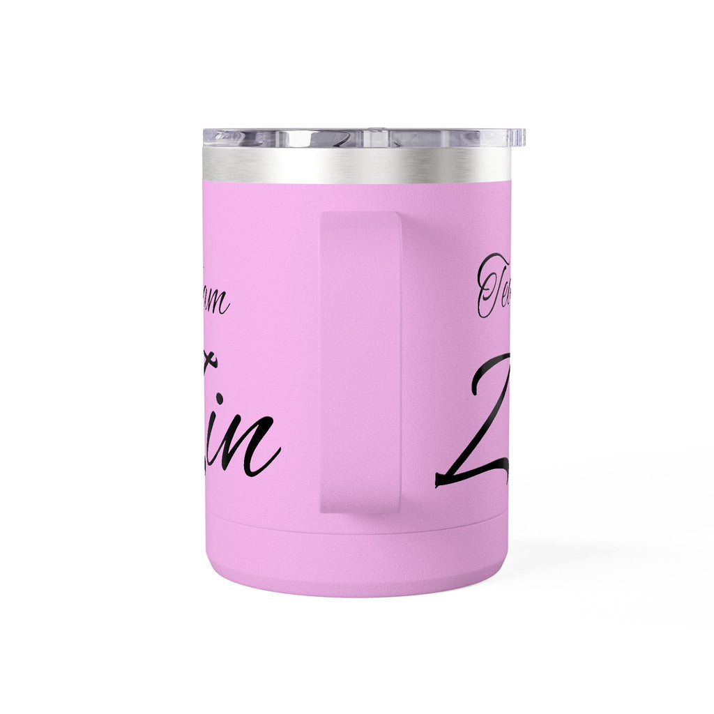 Team Zin 15oz Travel Mug – Insulated Coffee Tumbler