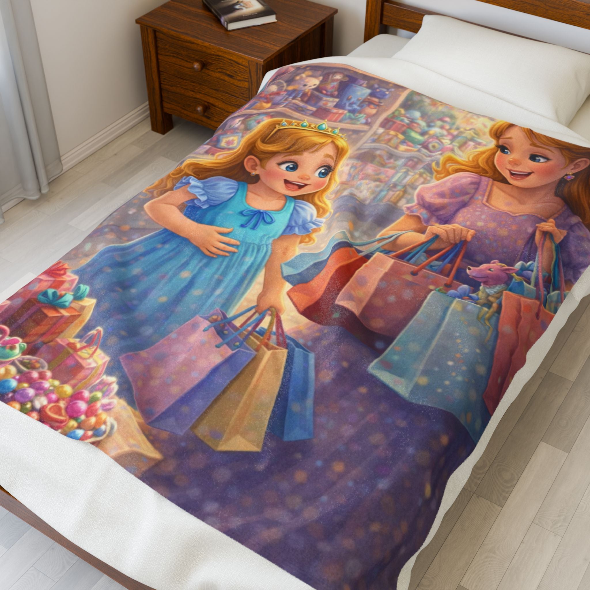 Storybook Velveteen Plush Blanket