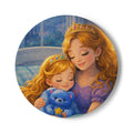 Storybook Ceramic  Art Coaster, single illustrated Coaster