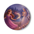 Storybook Ceramic  Art Coaster, single illustrated Coaster