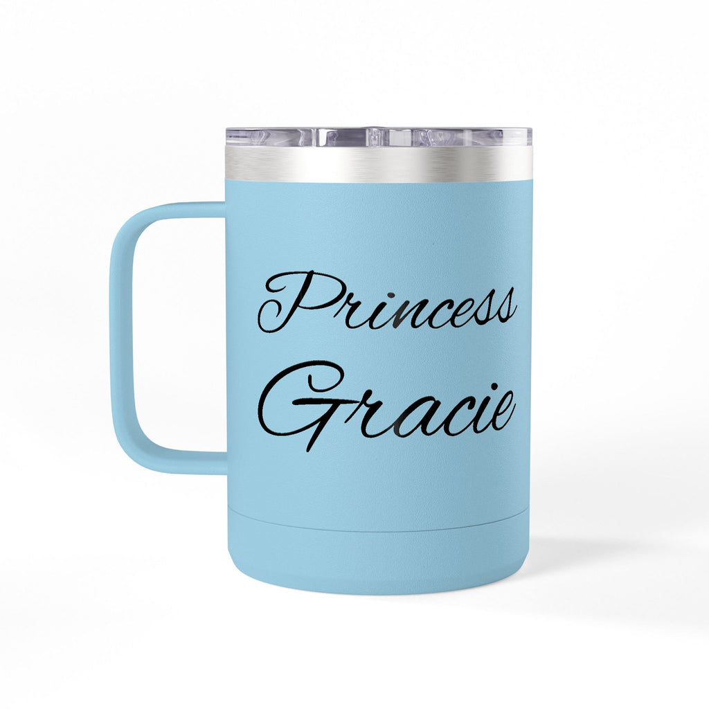 Storybook  'Princess Gracie' 15oz Insulated Coffee Tumbler Mug