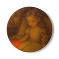 Storybook Ceramic  Art Coaster, single illustrated Coaster