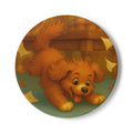 Storybook Ceramic  Art Coaster, single illustrated Coaster