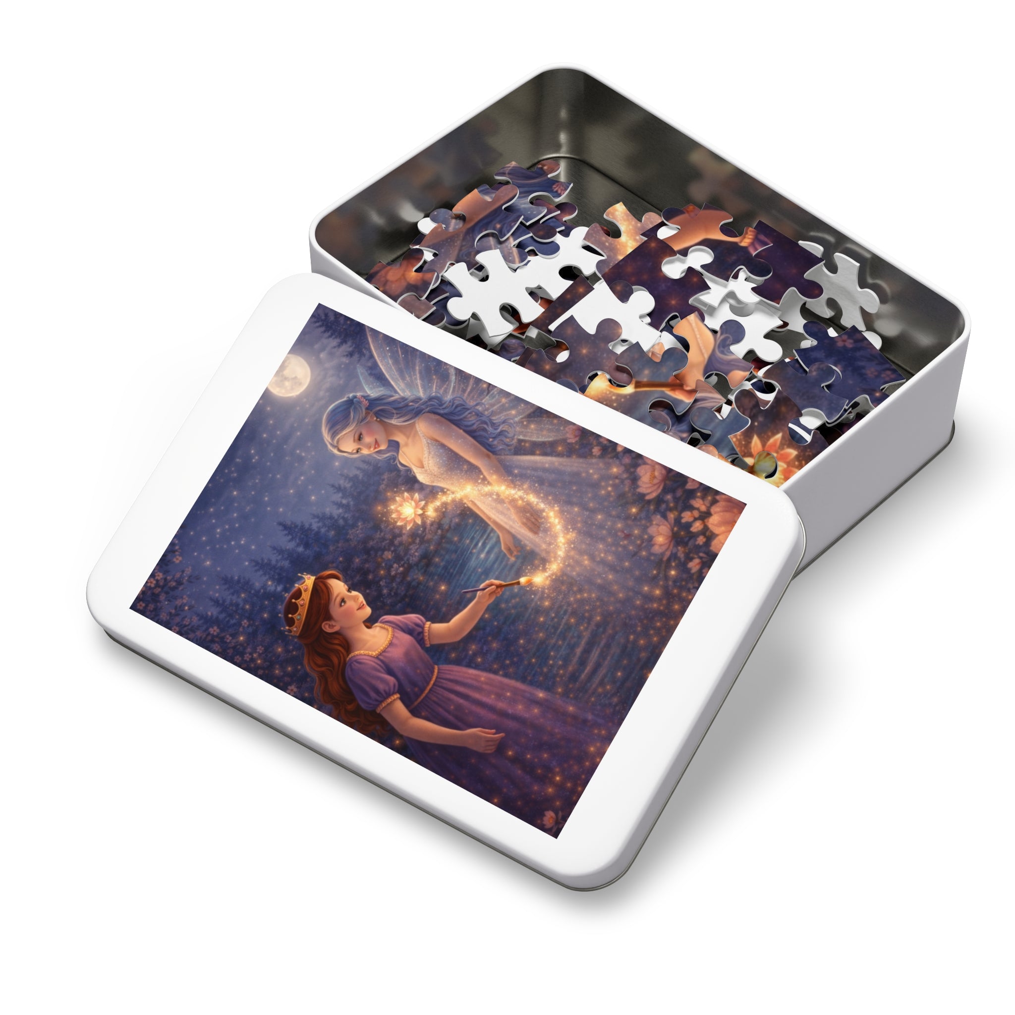 Storybook Keepsake Puzzle with Tin