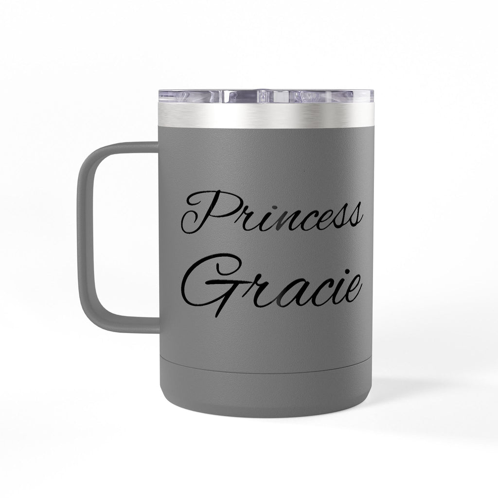 Storybook  'Princess Gracie' 15oz Insulated Coffee Tumbler Mug