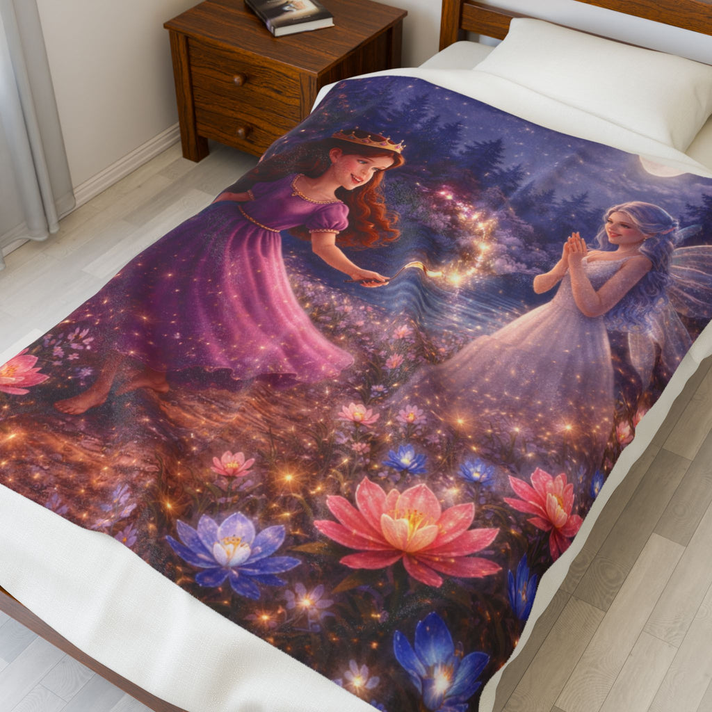 Storybook Velveteen Plush Blanket