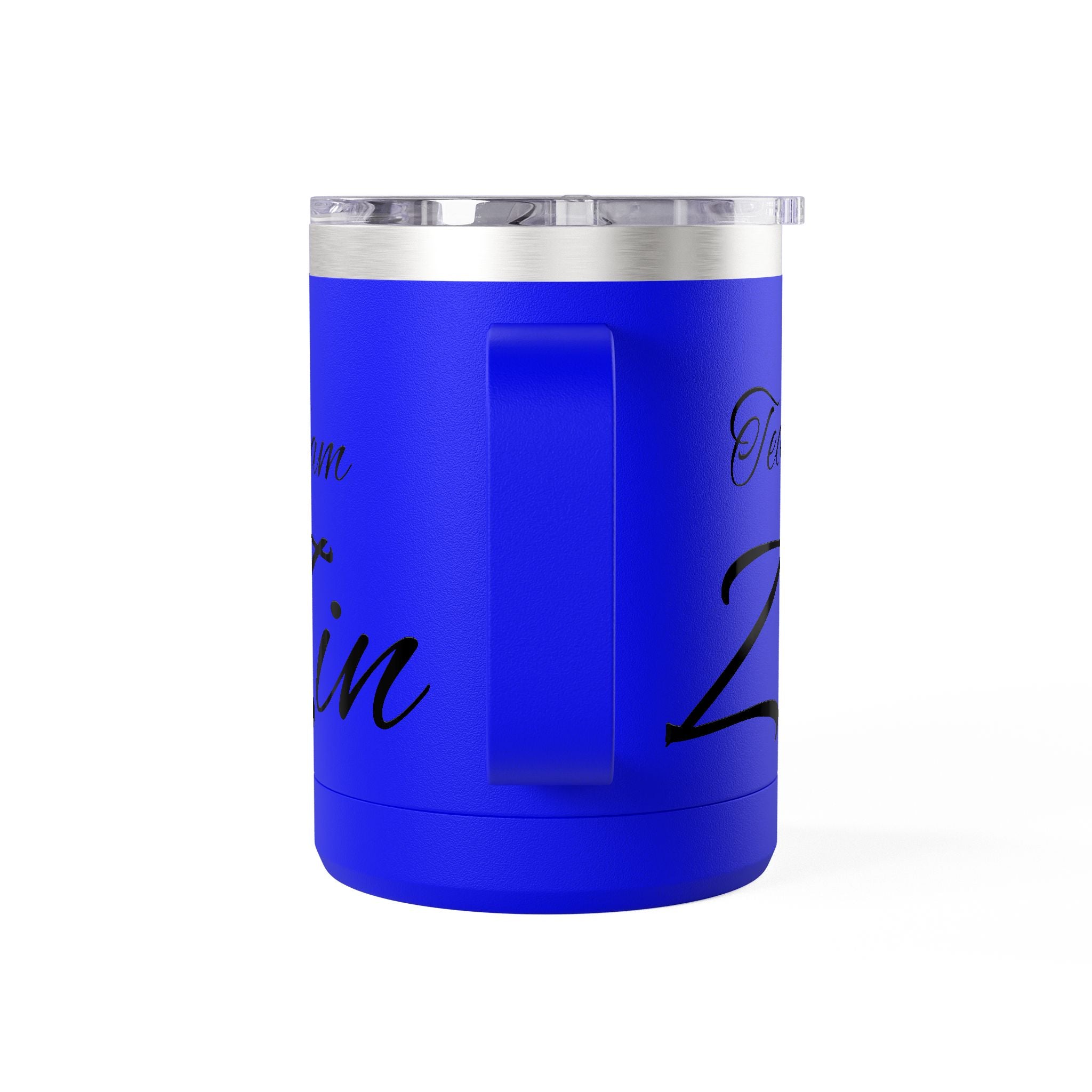 Team Zin 15oz Travel Mug – Insulated Coffee Tumbler