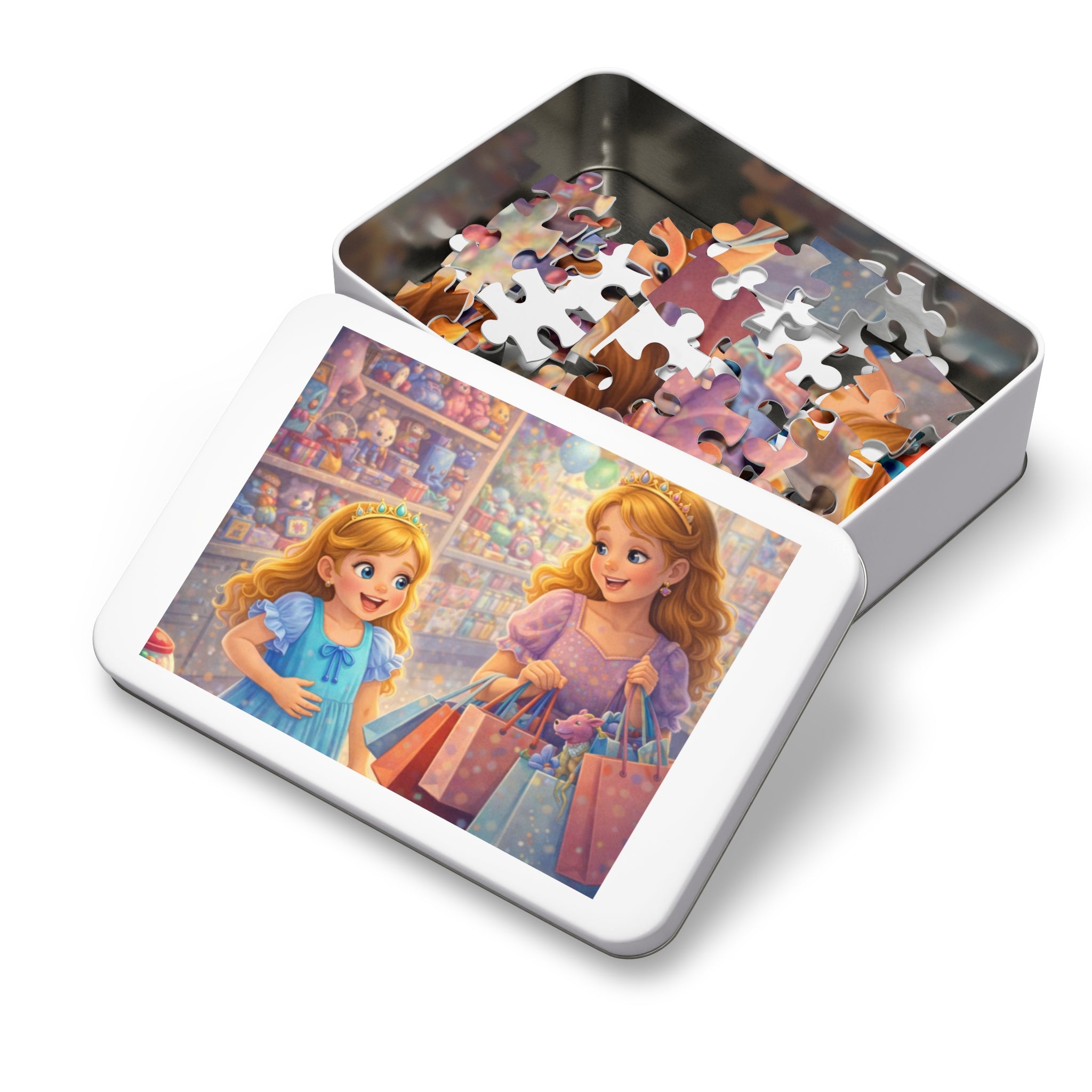 Storybook Keepsake Puzzle with Tin