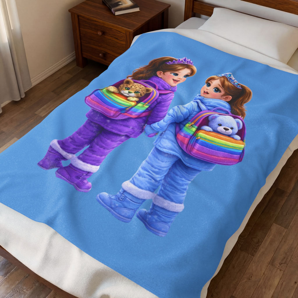 Storybook Velveteen Plush Blanket