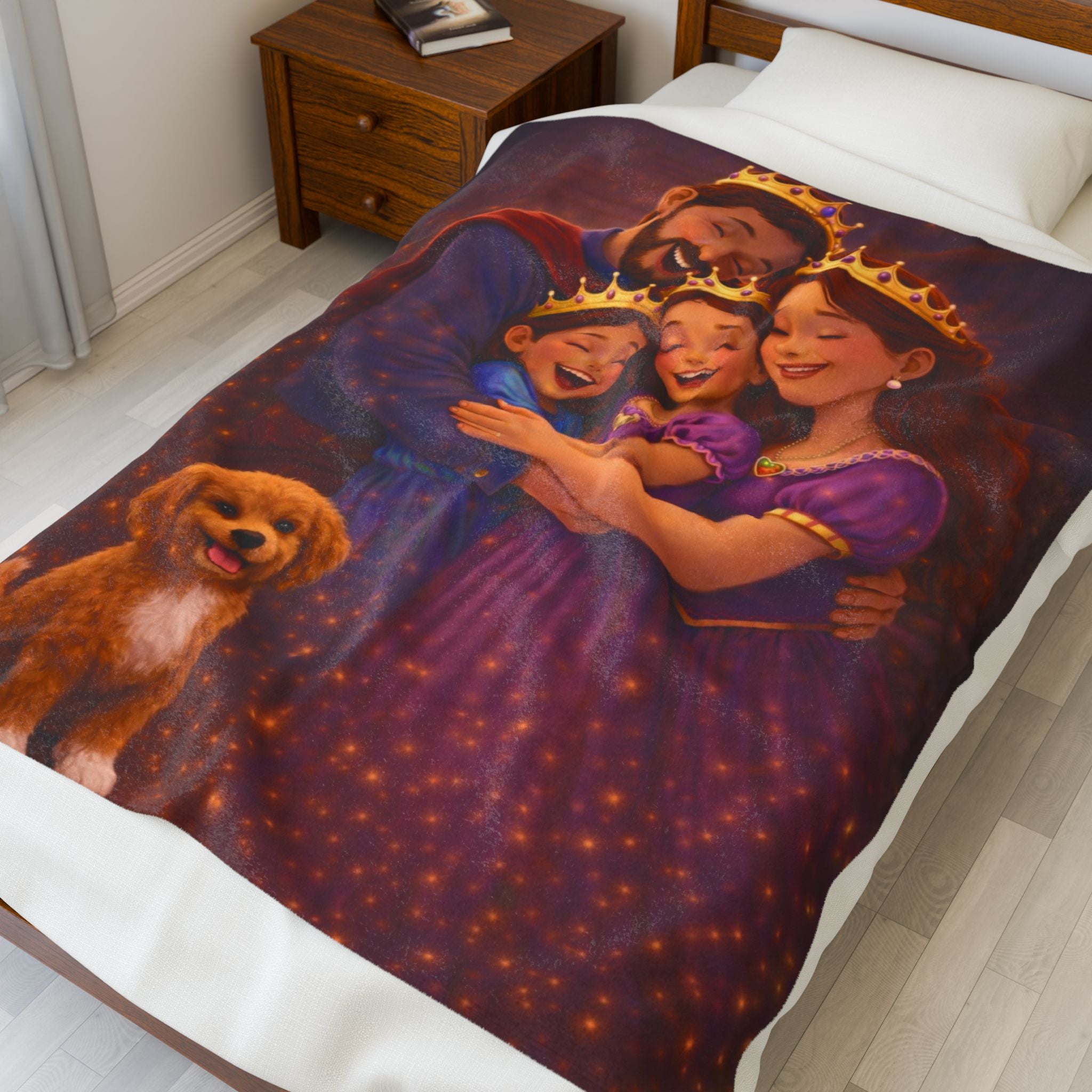 Storybook Velveteen Plush Blanket