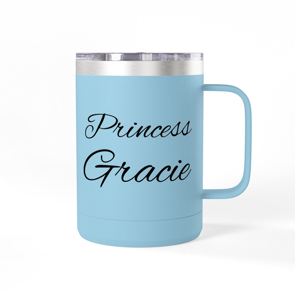 Storybook  'Princess Gracie' 15oz Insulated Coffee Tumbler Mug