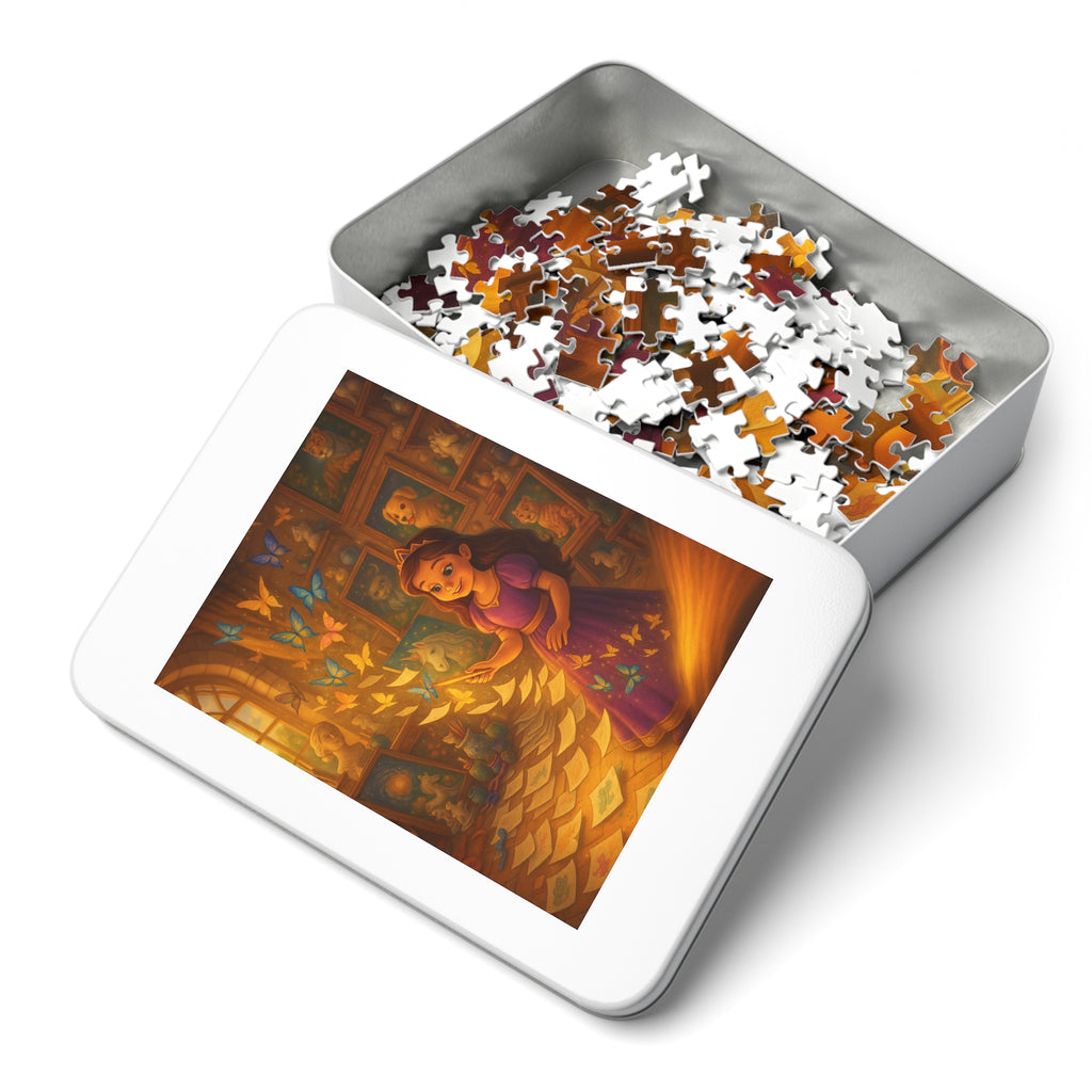 Storybook Keepsake Puzzle with Tin