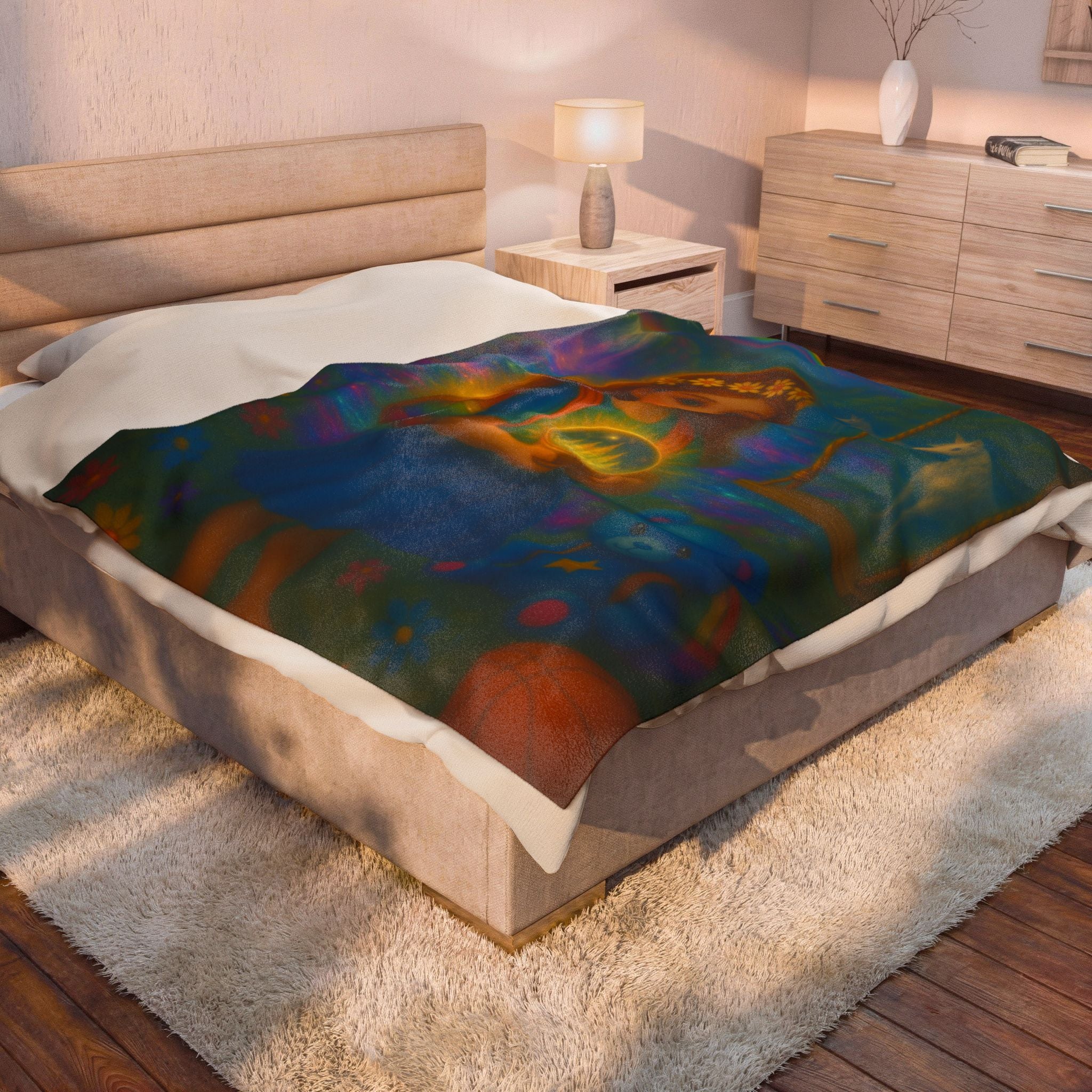 Storybook Velveteen Plush Blanket