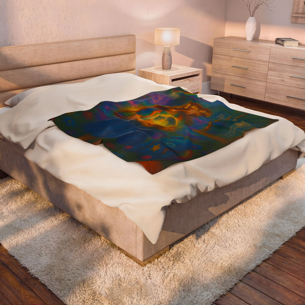 Storybook Velveteen Plush Blanket