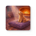 Storybook Corkwood Coaster Set of 4 Coordinated Illustrations