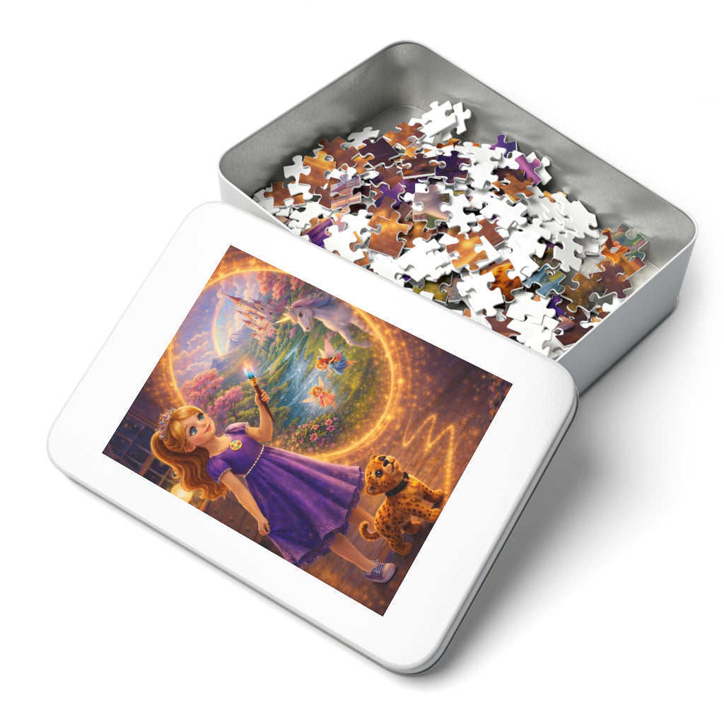 Storybook Keepsake Puzzle with Tin