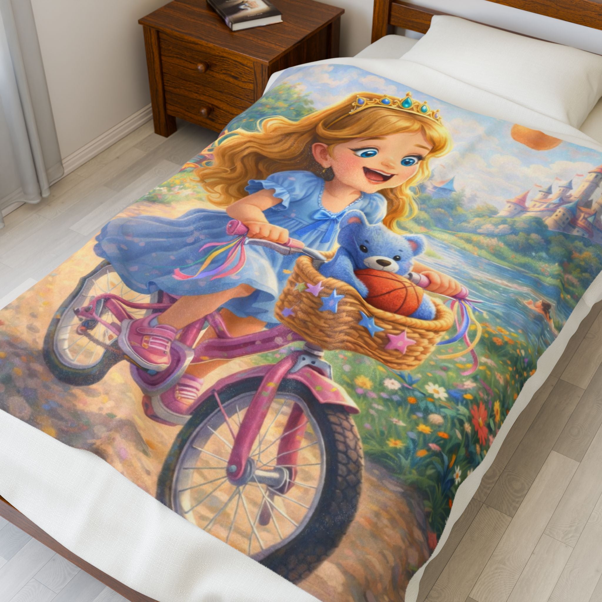 Storybook Velveteen Plush Blanket