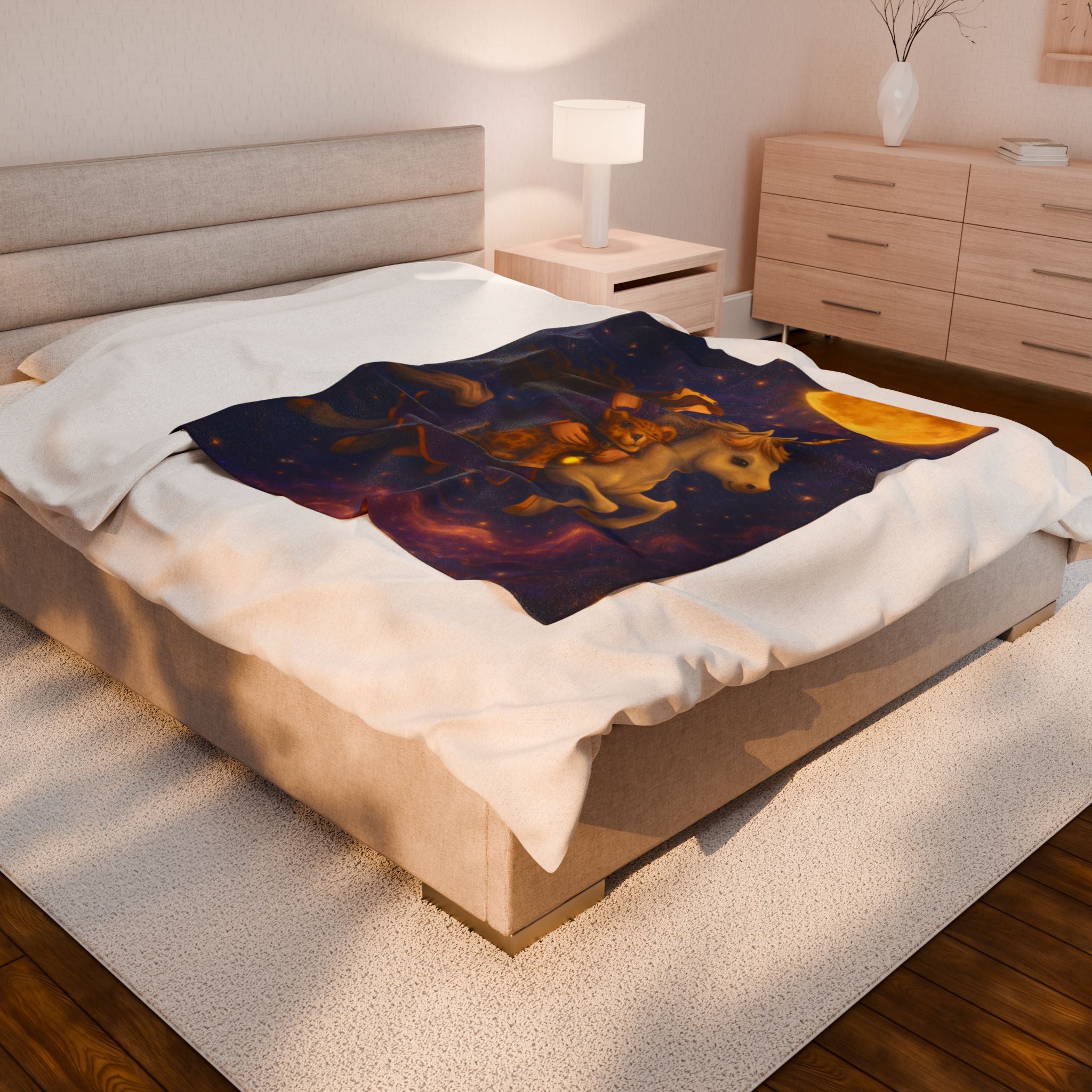 Storybook Velveteen Plush Blanket