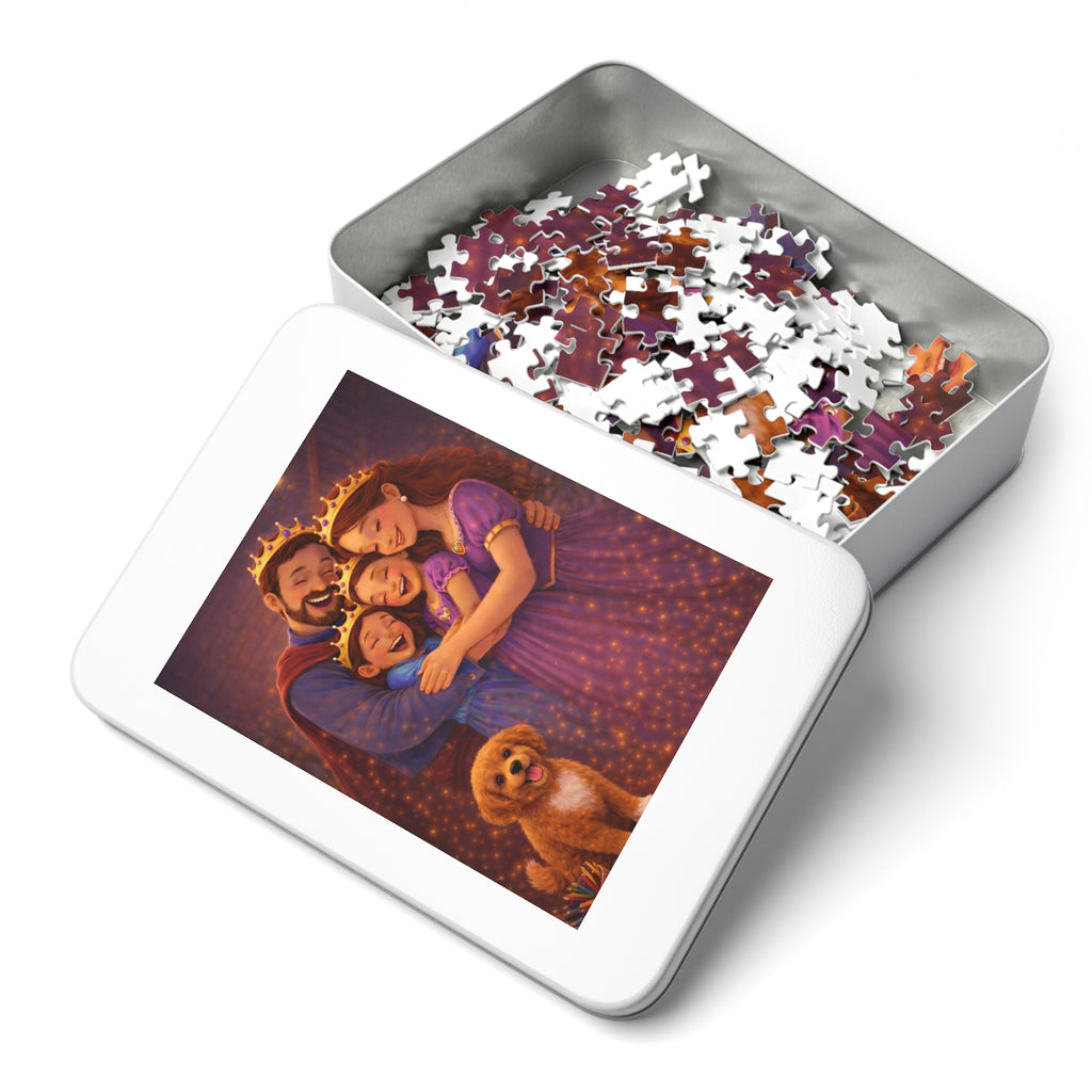 Storybook Keepsake Puzzle with Tin