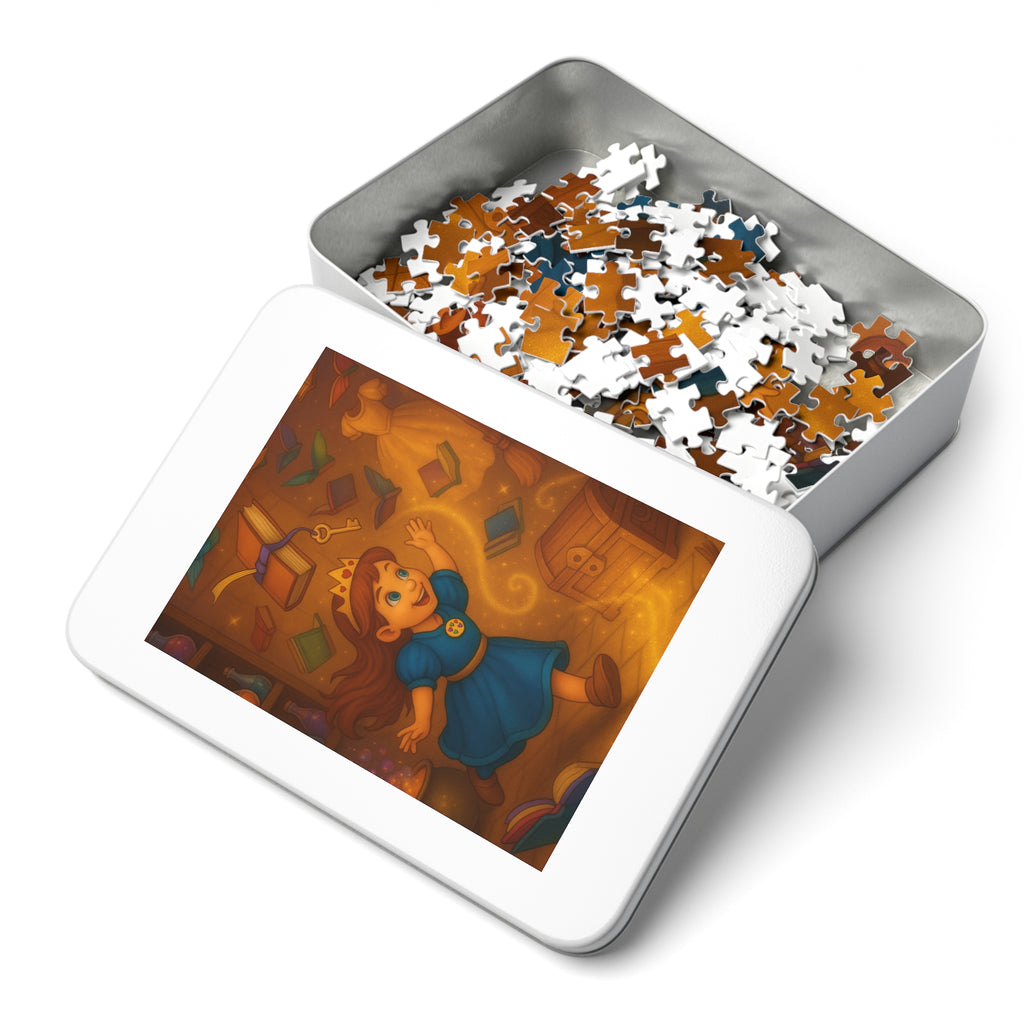 Storybook Keepsake Puzzle with Tin